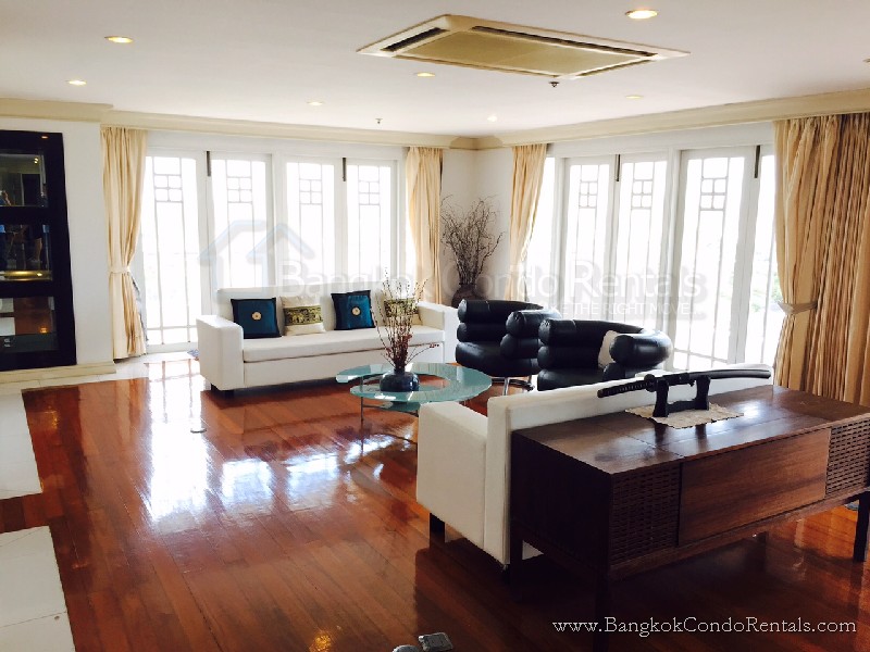 Duplex Penthouse for Rent in Sathorn