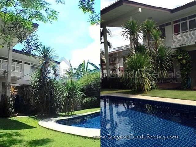 Single House with private pool in Phra Khanong
